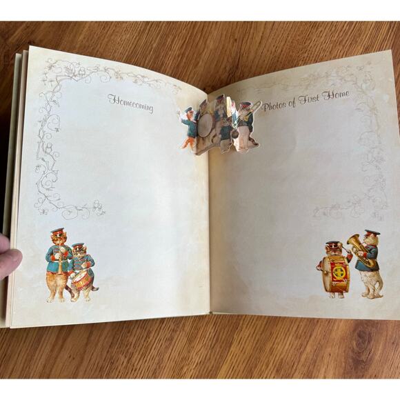 Victorian Baby's Memory Book Pop Up Album 1985 Philomel Books - Picture 3 of 9